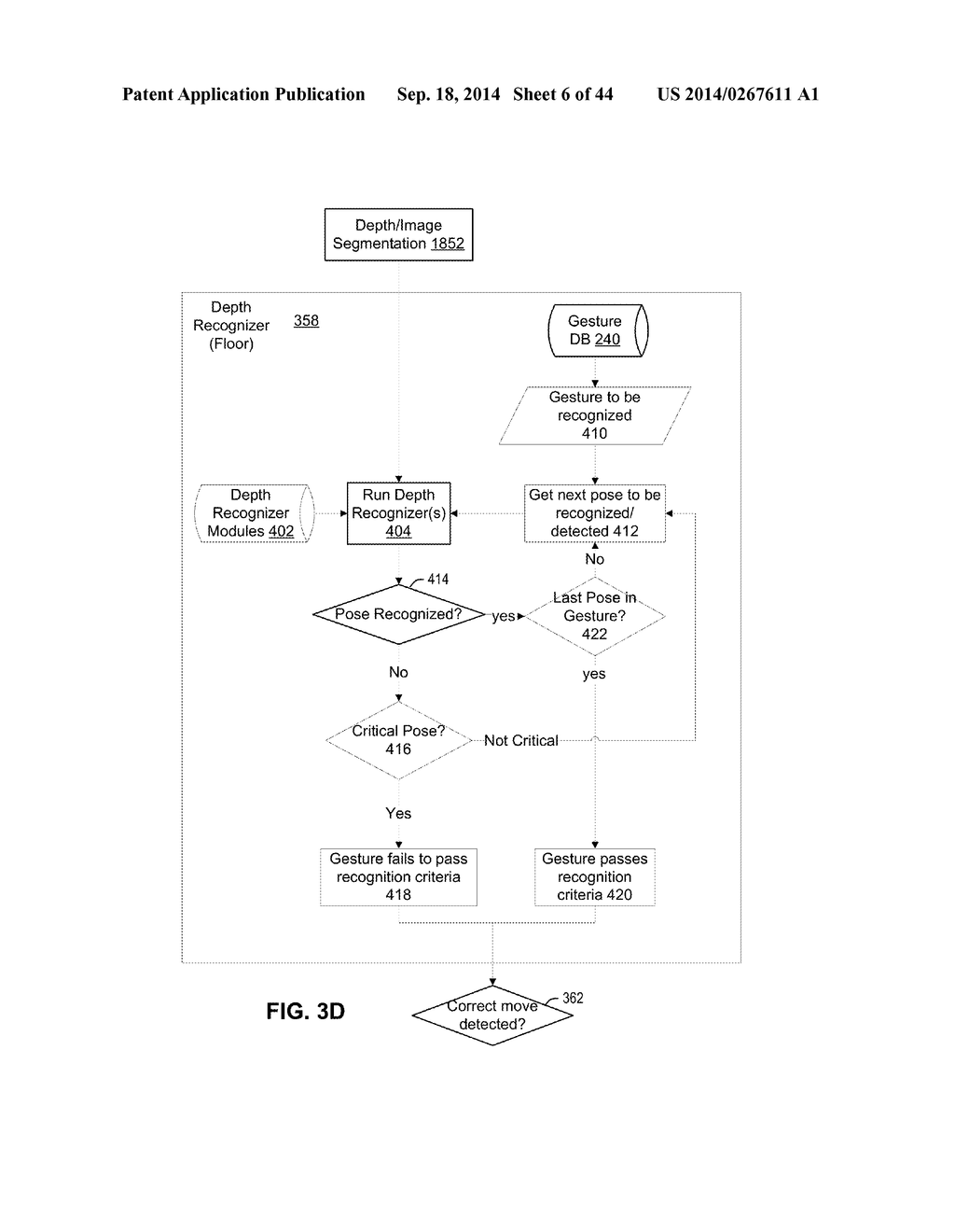 RUNTIME ENGINE FOR ANALYZING USER MOTION IN 3D IMAGES - diagram, schematic, and image 07