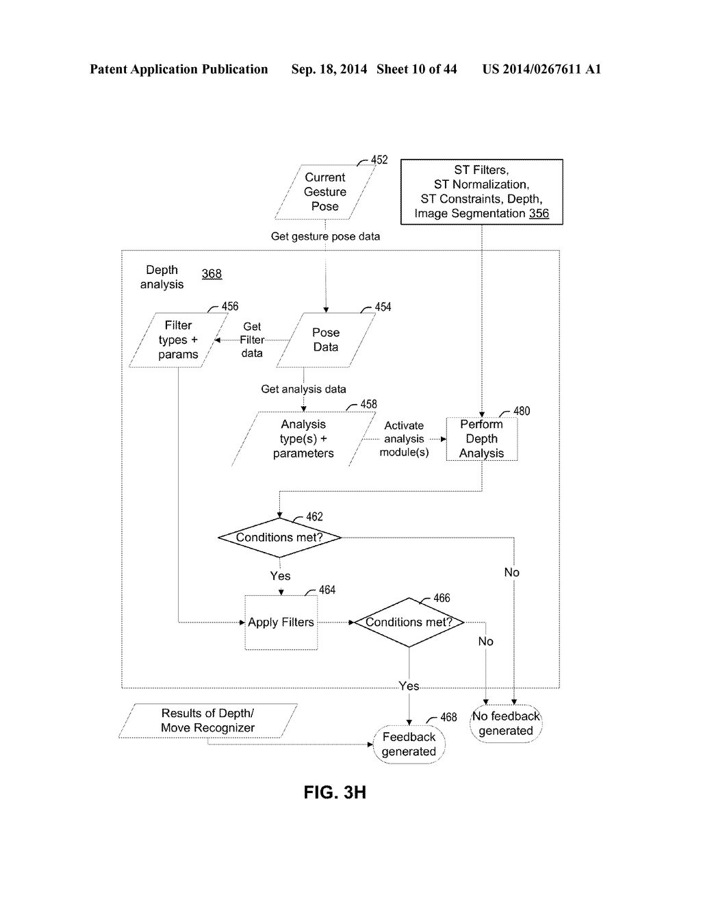 RUNTIME ENGINE FOR ANALYZING USER MOTION IN 3D IMAGES - diagram, schematic, and image 11