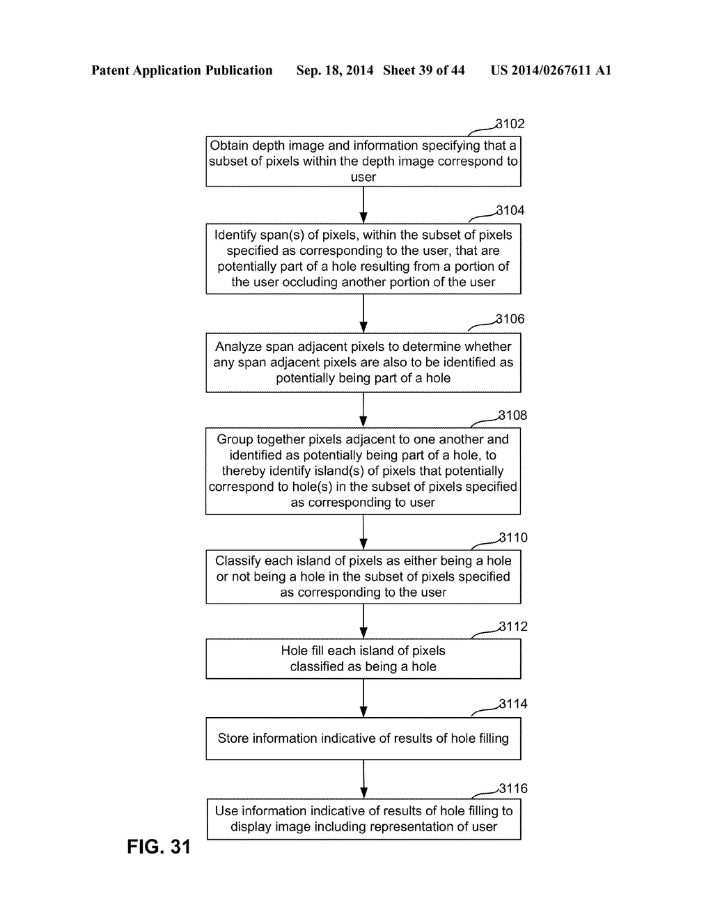 RUNTIME ENGINE FOR ANALYZING USER MOTION IN 3D IMAGES - diagram, schematic, and image 40