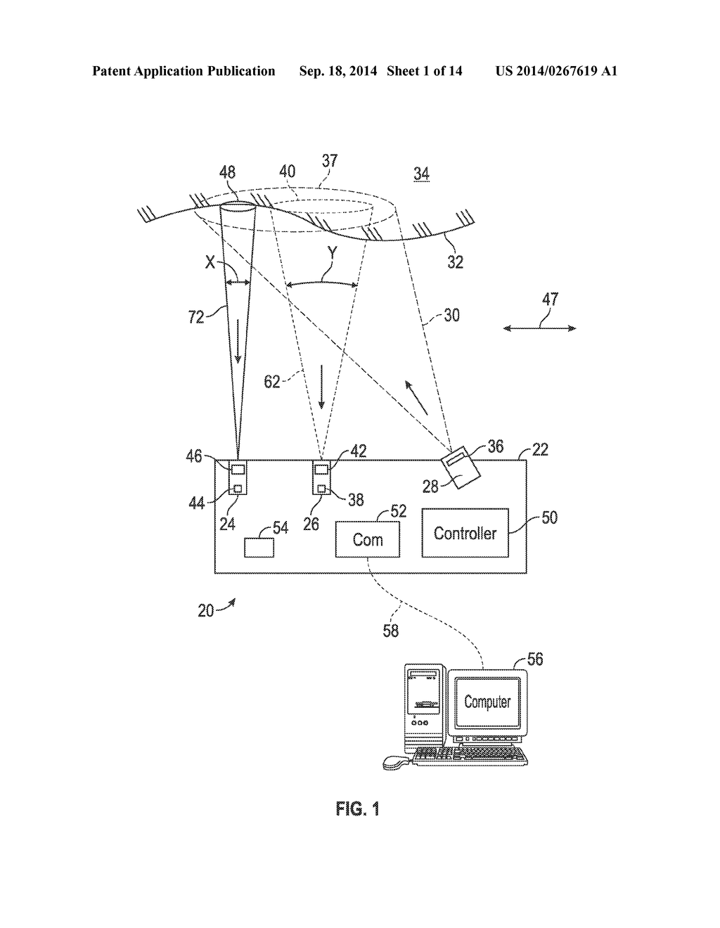 DIAGNOSING MULTIPATH INTERFERENCE AND ELIMINATING MULTIPATH INTERFERENCE     IN 3D SCANNERS USING PROJECTION PATTERNS - diagram, schematic, and image 02