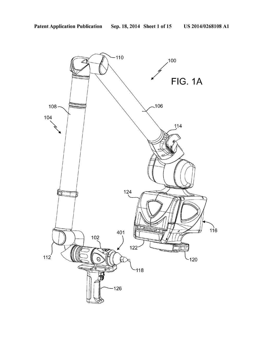 METHOD OF DETERMINING A COMMON COORDINATE SYSTEM FOR AN ARTICULATED ARM     COORDINATE MEASUREMENT MACHINE AND A SCANNER - diagram, schematic, and image 02