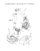 METHOD OF DETERMINING A COMMON COORDINATE SYSTEM FOR AN ARTICULATED ARM     COORDINATE MEASUREMENT MACHINE AND A SCANNER diagram and image