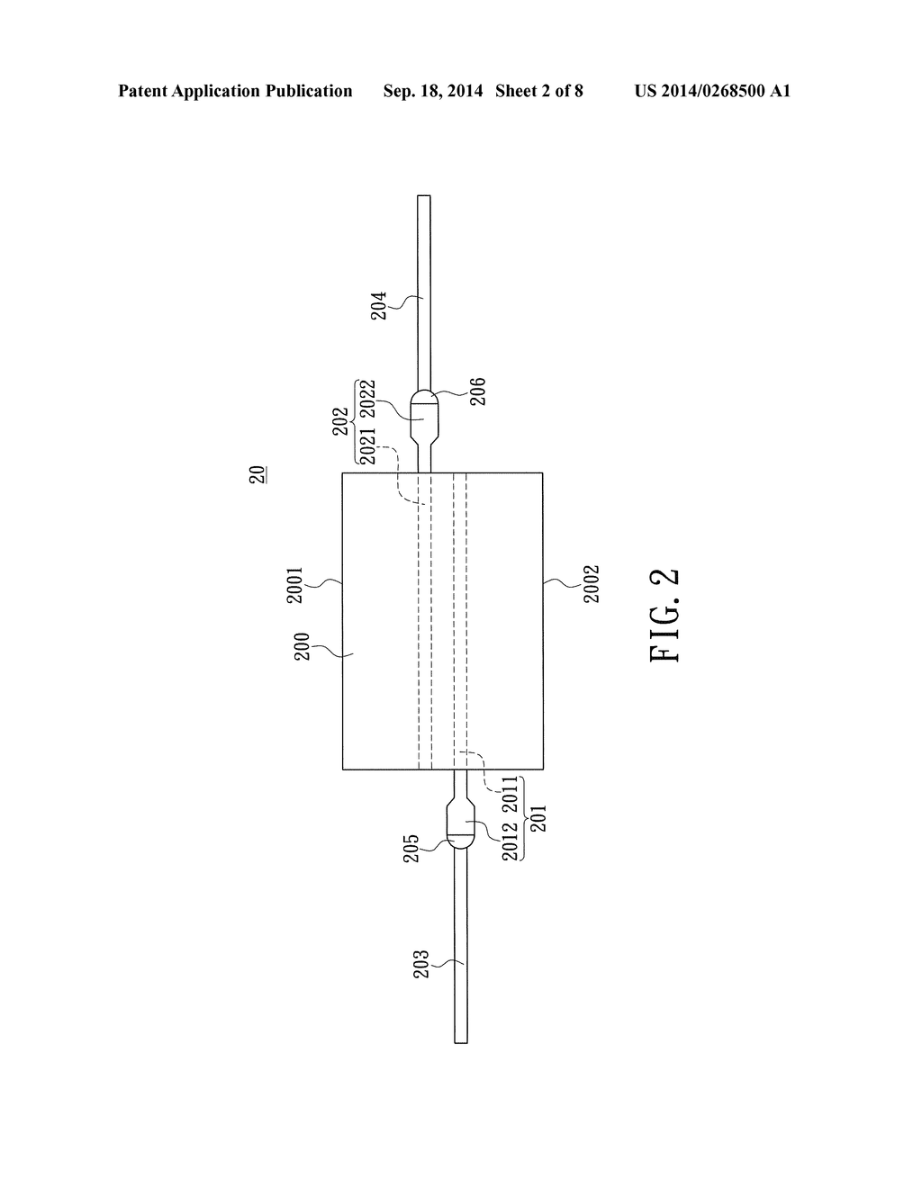 WINDING-TYPE SOLID ELECTROLYTIC CAPACITOR PACKAGE STRUCTURE USING A LEAD     FRAME AND METHOD OF MANUFACTURING THE SAME - diagram, schematic, and image 03
