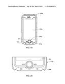 BIOMETRIC AND PROXIMITY SENSOR COMPATIBLE PROTECTIVE CASE FOR MOBILE     DEVICE diagram and image