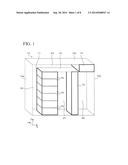 ELECTRONIC DEVICE RACK AND INFORMATION PROCESSING APPARATUS diagram and image