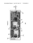 SYSTEM FOR COOLING MULTIPLE IN-LINE CENTRAL PROCESSING UNITS IN A CONFINED     ENCLOSURE diagram and image