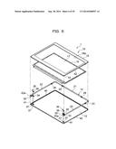 INFORMATION PROCESSING APPARATUS, ELECTRONIC APPARATUS, AND FRAME UNIT FOR     INFORMATION PROCESSING APPARATUS diagram and image