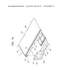 INFORMATION PROCESSING APPARATUS, ELECTRONIC APPARATUS, AND FRAME UNIT FOR     INFORMATION PROCESSING APPARATUS diagram and image