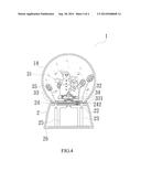 Water Lamp with Rotary Structure diagram and image