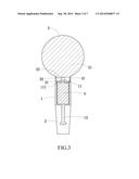 BLINKING WINE BOTTLE STOPPER diagram and image