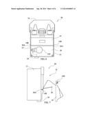 POWER HOUSING WITH ARTICULATING DOOR AND FACEPLATE ASSEMBLY diagram and image