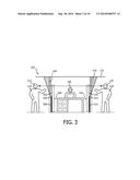 Room dividing lighting device and method of installing the room dividing     lighting device diagram and image