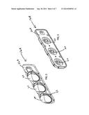 One-Piece Multi-Lens Optical Member and Method of Manufacture diagram and image