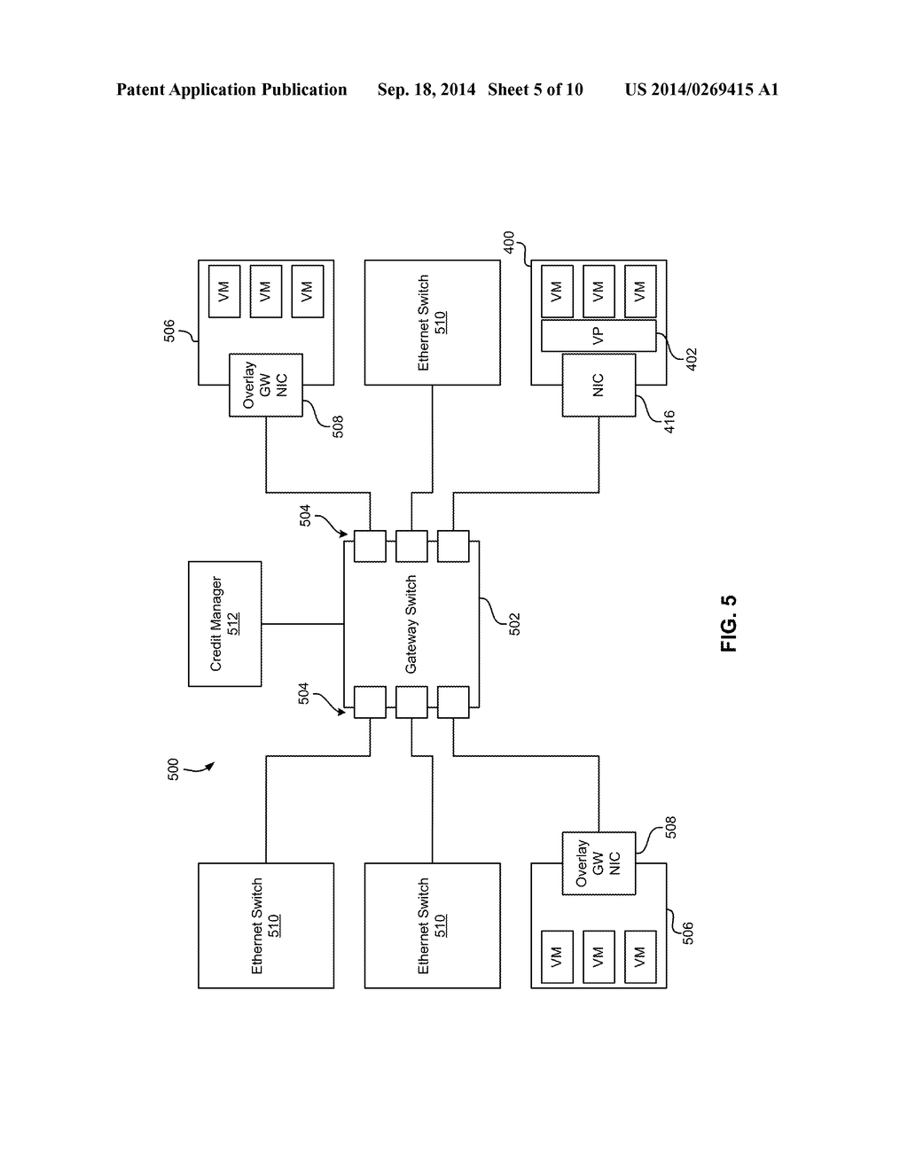 CREDIT-BASED FLOW CONTROL FOR MULTICAST PACKETS IN LOSSLESS ETHERNET     NETWORKS - diagram, schematic, and image 06