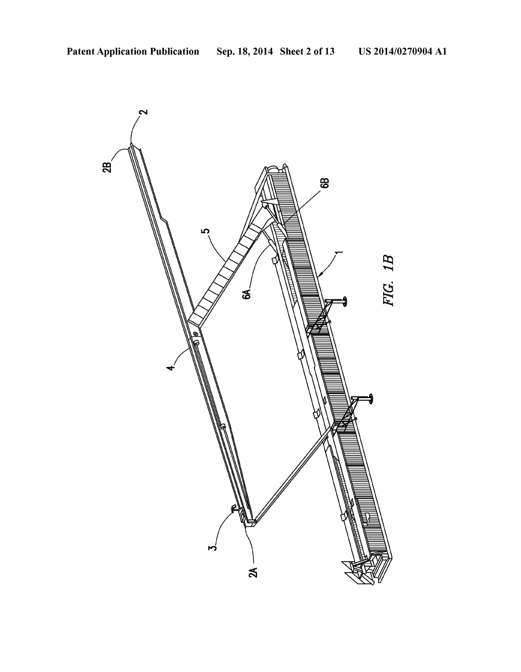 SYSTEM FOR CONNECTING AND ALIGNING A MULTIPLE PIECE CATWALK TROUGH - diagram, schematic, and image 03