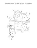 SYSTEM FOR CONNECTING AND ALIGNING A MULTIPLE PIECE CATWALK TROUGH diagram and image