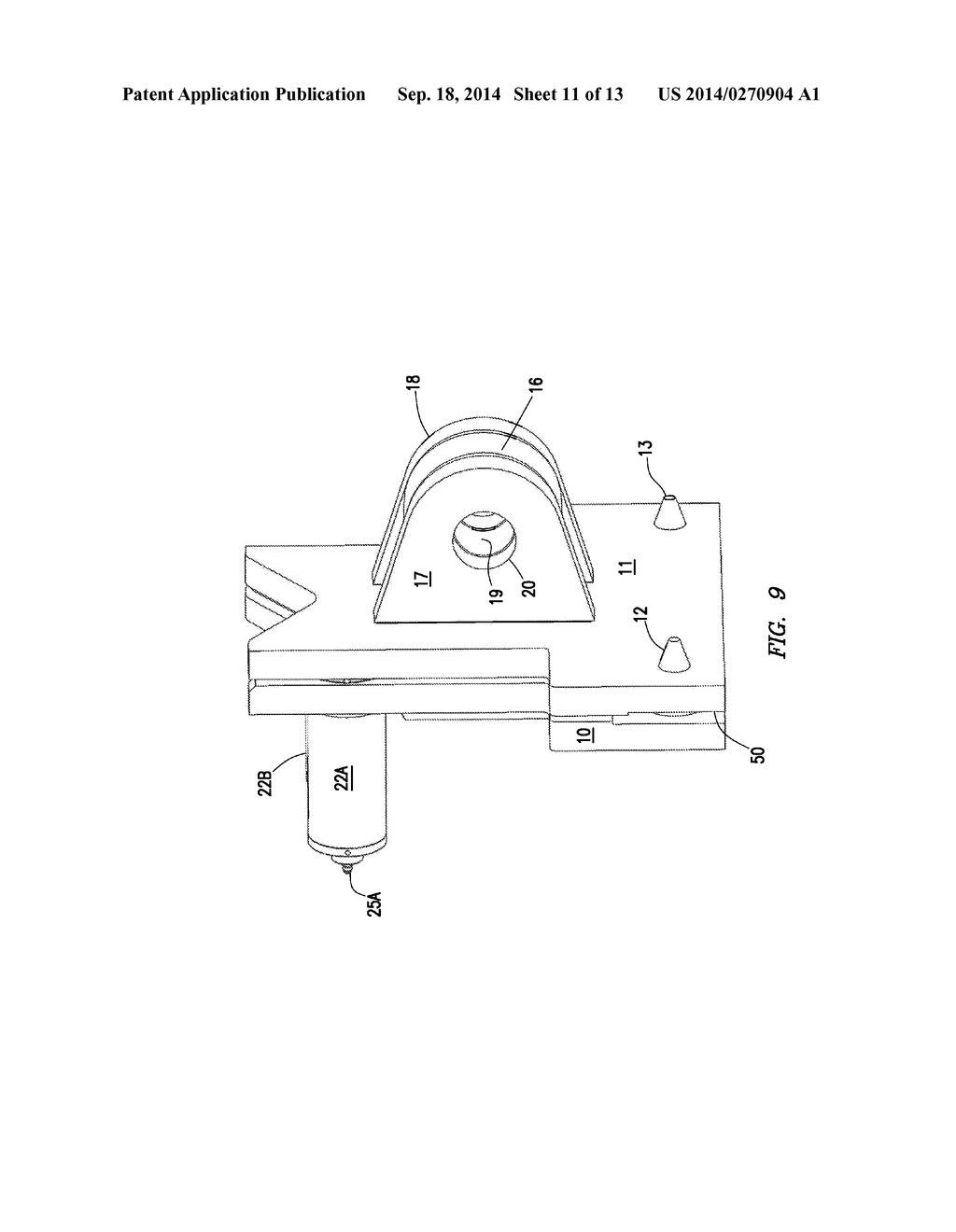 SYSTEM FOR CONNECTING AND ALIGNING A MULTIPLE PIECE CATWALK TROUGH - diagram, schematic, and image 12