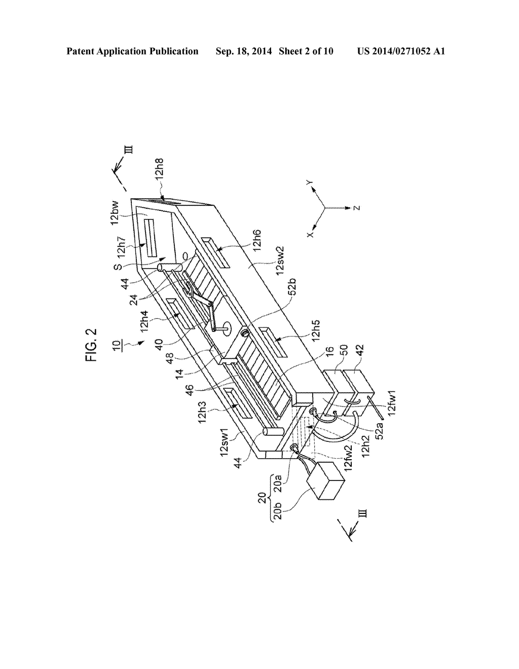 SUBSTRATE TRANSFER DEVICE FOR SUBSTRATE PROCESSING SYSTEM - diagram, schematic, and image 03