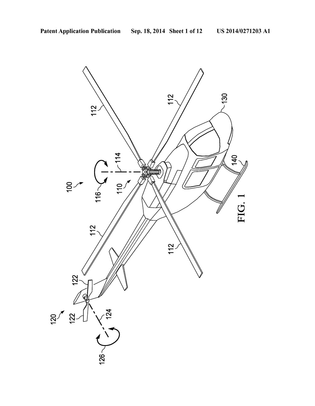 Swashplateless Active Blade Pitch Control with a Mechanical Delta-3     Restraint Having an Instantaneous Blade Pitch-flap Coupling Response - diagram, schematic, and image 02