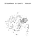 TURBOCHARGER WITH MAGNETIC BRAKE diagram and image