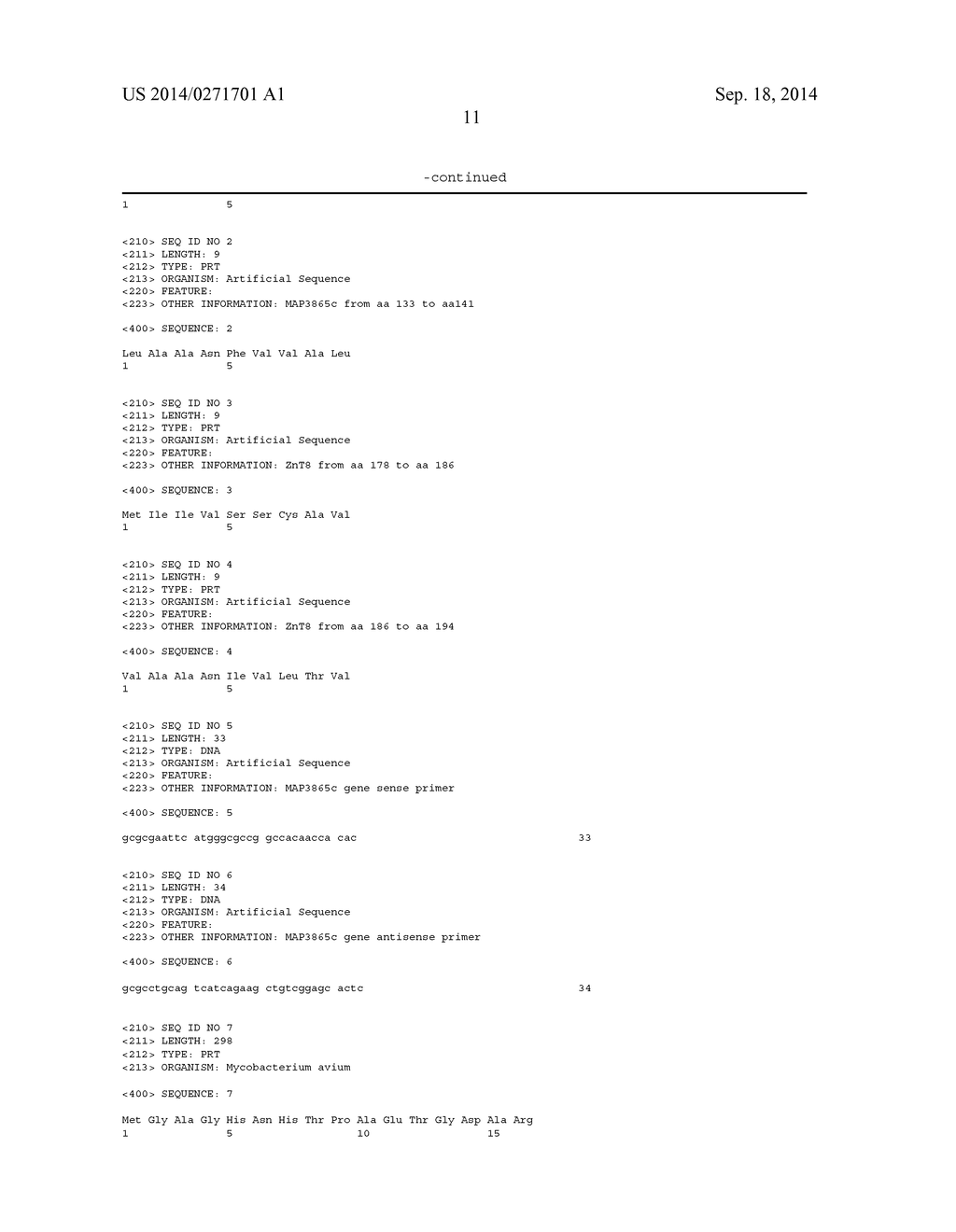 USE OF MYCOBACTERIUM AVIUM PARATUBERCULOSIS PEPTIDES TO DIAGNOSE TYPE 1     DIABETES - diagram, schematic, and image 25