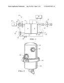 CENTRIFUGAL WATER SEPARATOR FOR A FUEL CELL SYSTEM diagram and image