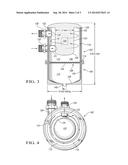 CENTRIFUGAL WATER SEPARATOR FOR A FUEL CELL SYSTEM diagram and image