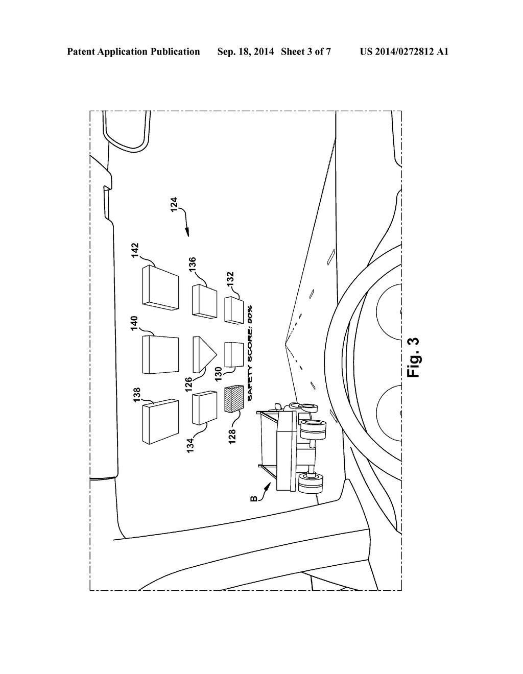 DRIVER TRAINING SYSTEM USING HEADS-UP DISPLAY AUGMENTED REALITY GRAPHICS     ELEMENTS - diagram, schematic, and image 04