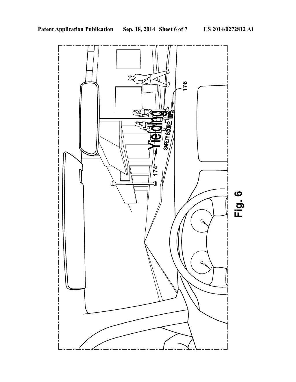 DRIVER TRAINING SYSTEM USING HEADS-UP DISPLAY AUGMENTED REALITY GRAPHICS     ELEMENTS - diagram, schematic, and image 07