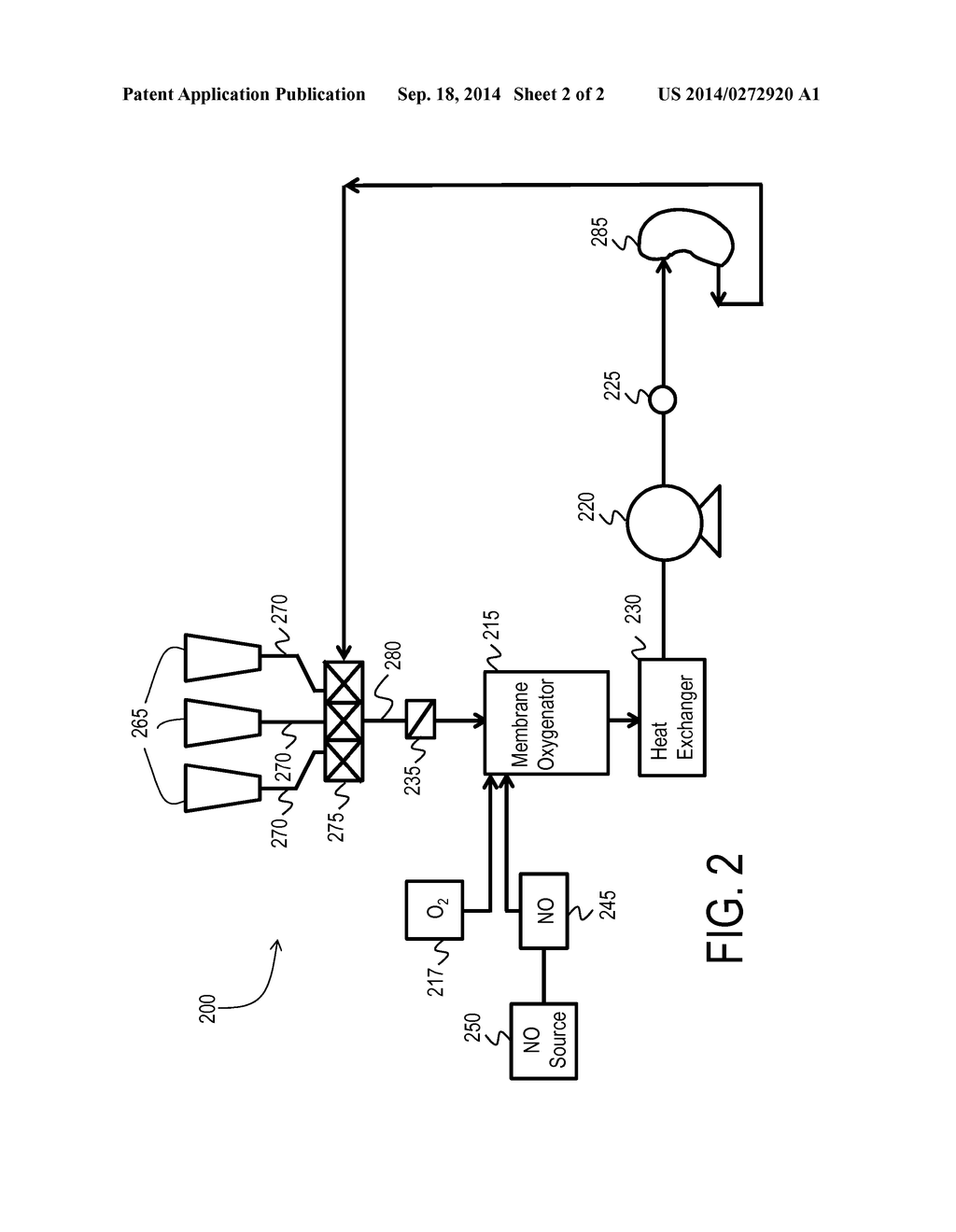 Administration And Monitoring Of Nitric Oxide In Ex Vivo Fluids - diagram, schematic, and image 03