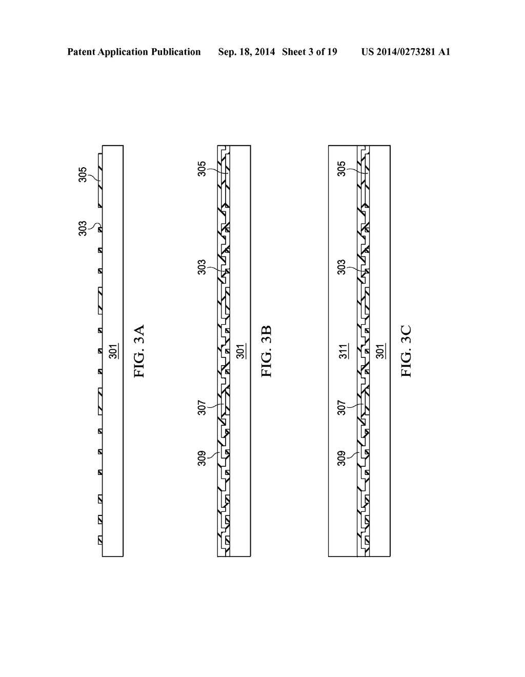 METHOD FOR FORMING BIOCHIPS AND BIOCHIPS WITH NON-ORGANIC LANDINGS FOR     IMPROVED THERMAL BUDGET - diagram, schematic, and image 04