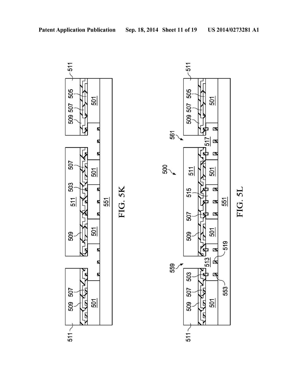 METHOD FOR FORMING BIOCHIPS AND BIOCHIPS WITH NON-ORGANIC LANDINGS FOR     IMPROVED THERMAL BUDGET - diagram, schematic, and image 12