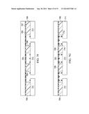 METHOD FOR FORMING BIOCHIPS AND BIOCHIPS WITH NON-ORGANIC LANDINGS FOR     IMPROVED THERMAL BUDGET diagram and image