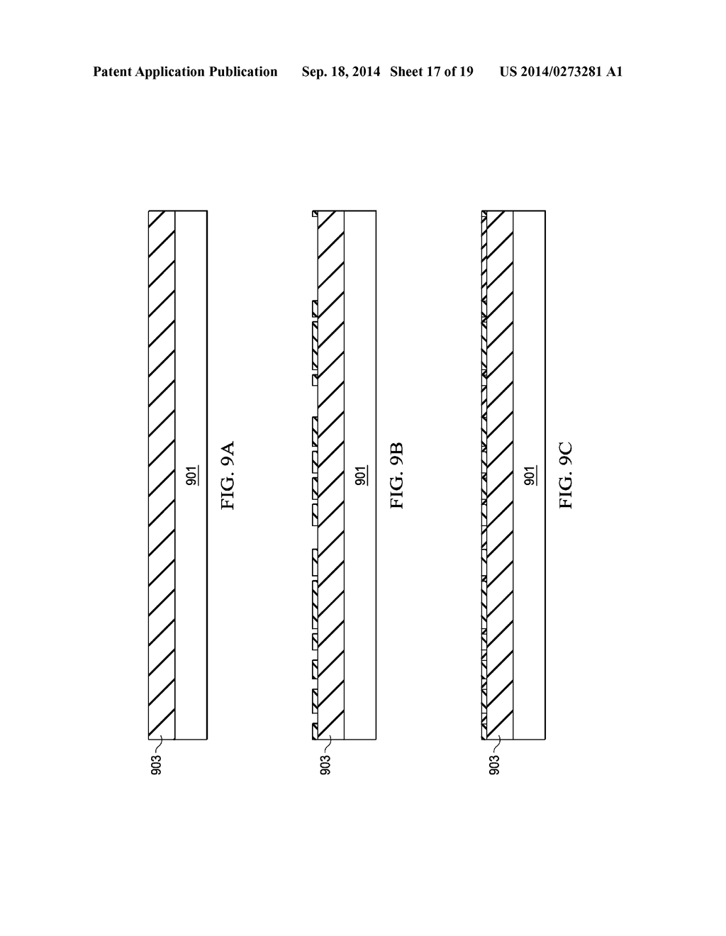 METHOD FOR FORMING BIOCHIPS AND BIOCHIPS WITH NON-ORGANIC LANDINGS FOR     IMPROVED THERMAL BUDGET - diagram, schematic, and image 18