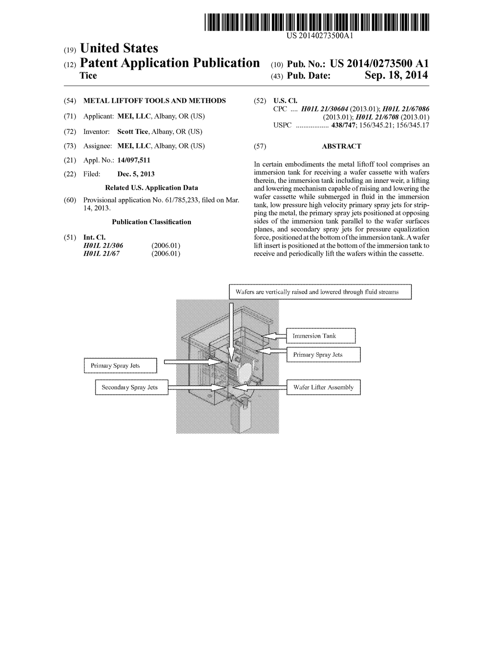 METAL LIFTOFF TOOLS AND METHODS - diagram, schematic, and image 01