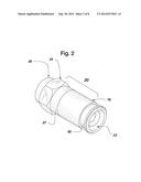 Enhanced Continuity Coaxial Connectors with Socketed Nut diagram and image