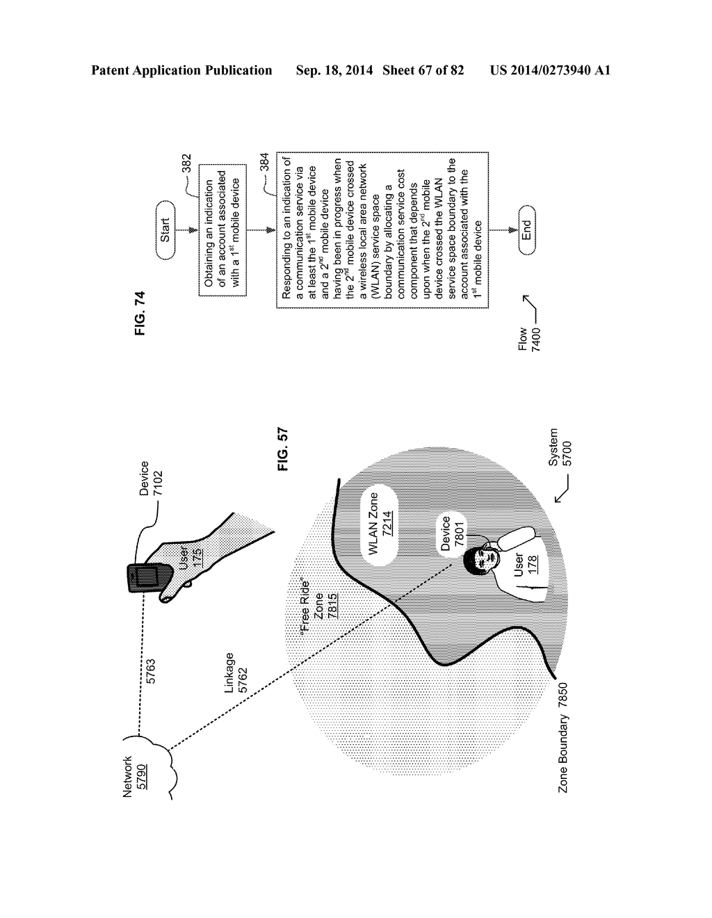 PROTOCOLS FOR FACILITATING BROADER ACCESS IN WIRELESS COMMUNICATIONS     RESPONSIVE TO CHARGE AUTHORIZATION STATUSES - diagram, schematic, and image 68