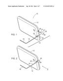 PORTABLE STAND FOR MOBILE ELECTRONIC DEVICES diagram and image