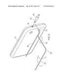 PORTABLE STAND FOR MOBILE ELECTRONIC DEVICES diagram and image