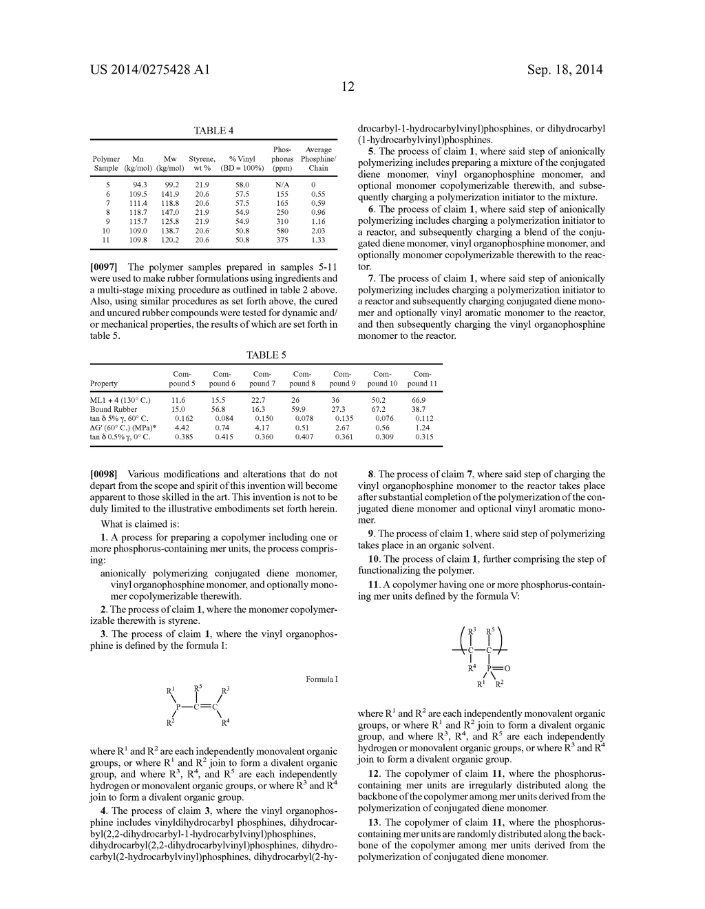 Copolymers Of Conjugated Dienes And Vinyl Organophosphines Prepared By     Anionic Polymerization - diagram, schematic, and image 13