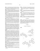 MATERIALS FOR ORGANIC ELECTROLUMINESCENT DEVICES diagram and image