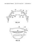 WEARABLE BODY MONITOR DEVICE WITH A FLEXIBLE SECTION AND SENSOR THEREIN diagram and image