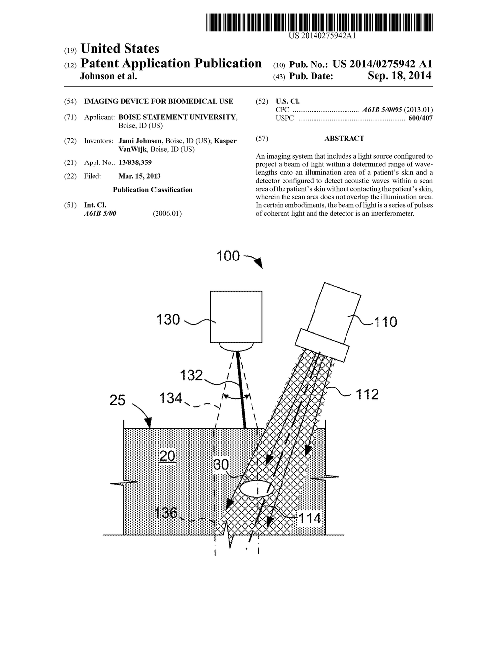 Imaging Device for Biomedical Use - diagram, schematic, and image 01