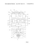 DEVICE AND METHOD FOR SUPERIMPOSING PATTERNS ON IMAGES IN REAL TIME,     PARTICULARLY FOR GUIDANCE BY LOCATION diagram and image