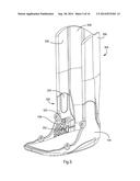 MODULAR SYSTEM FOR AN ORTHOPEDIC WALKING BOOT diagram and image