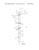 DEVICE FOR PERFORMING A SURGICAL PROCEDURE AND METHOD diagram and image