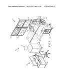 Robotic catheter device cartridge diagram and image