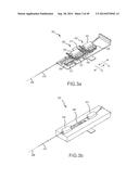 Robotic catheter device cartridge diagram and image