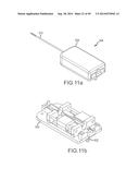 Robotic catheter device cartridge diagram and image