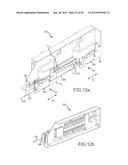 Robotic catheter device cartridge diagram and image